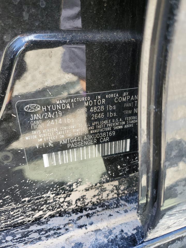 2019 Genesis G70 Prestige VIN: KMTG44LA3KU038169 Lot: 81900365