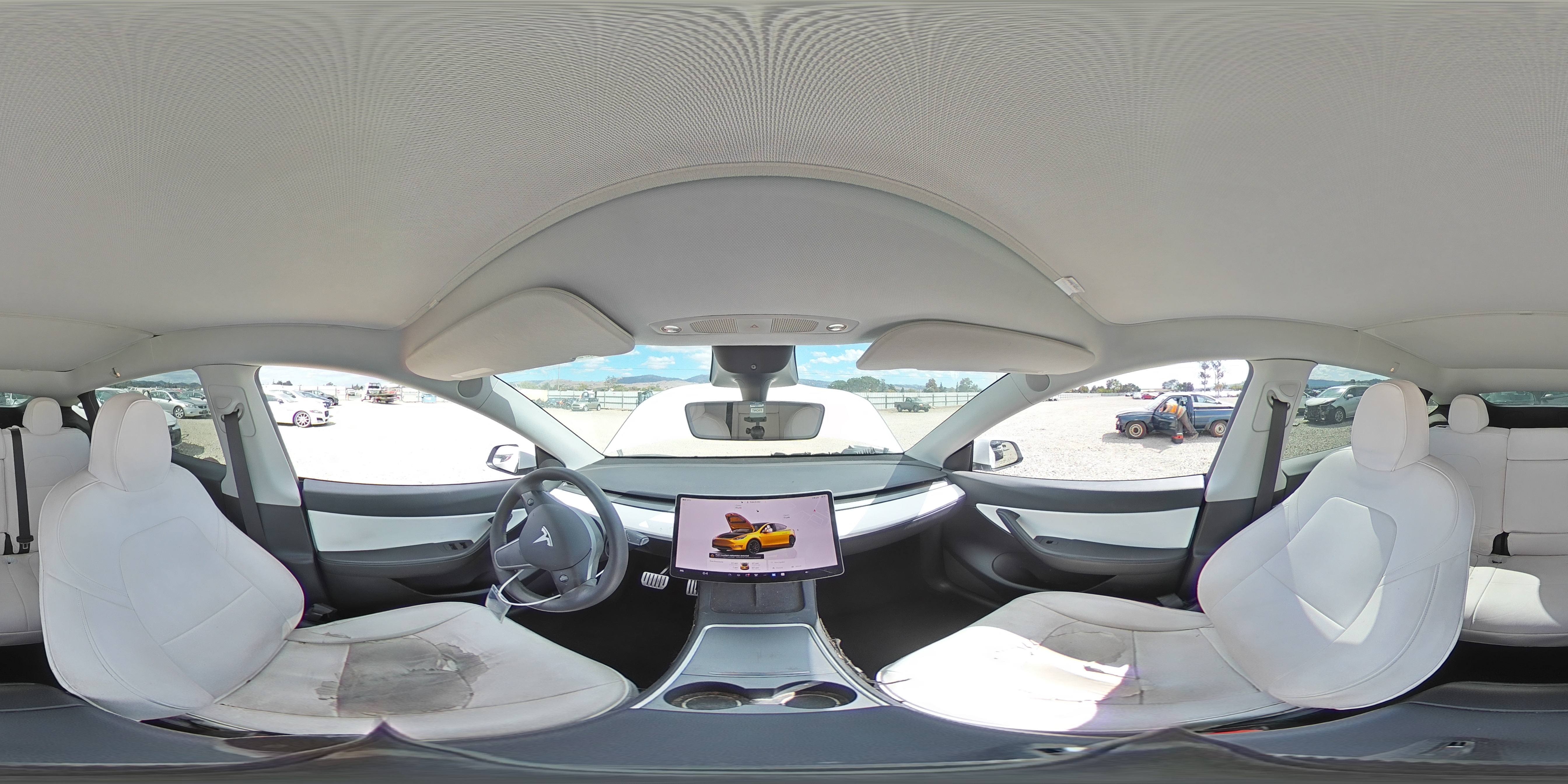 2021 Tesla Model Y VIN: 7SAYGDEFXNF484645 Lot: 85162595