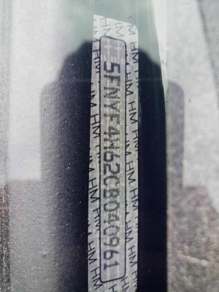 2012 Honda Pilot Exl VIN: 5FNYF4H62CB040961 Lot: 84556025