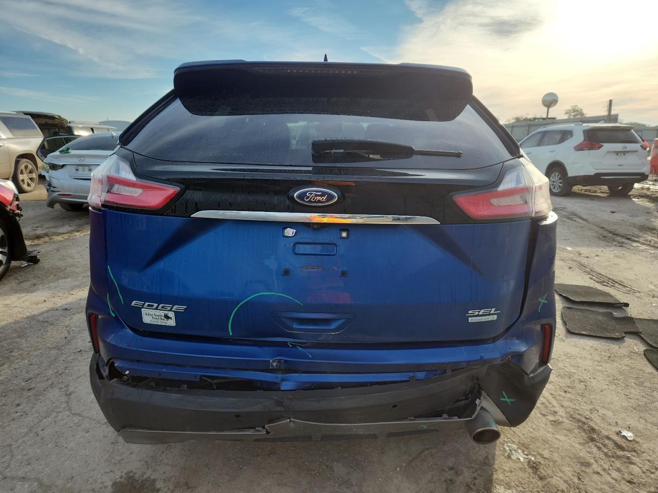 2020 Ford Edge Sel VIN: 2FMPK3J98LBA91623 Lot: 90102075