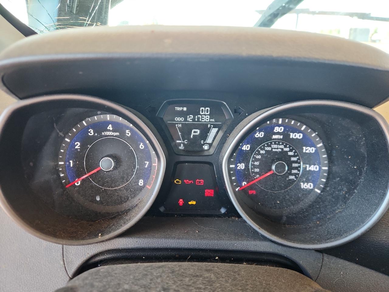 2013 Hyundai Elantra Gls VIN: 5NPDH4AE9DH377480 Lot: 82447385