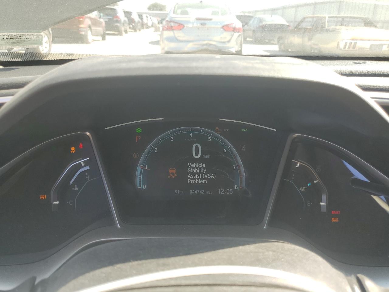 2019 Honda Civic Ex VIN: 19XFC1F35KE016682 Lot: 83998095