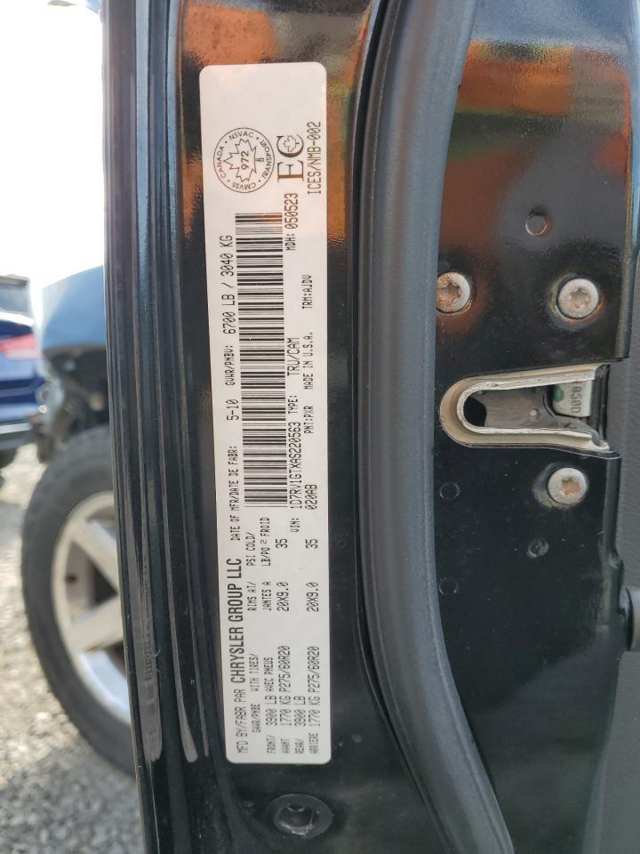 2010 Dodge Ram 1500 VIN: 1D7RV1GTXAS220563 Lot: 86107175