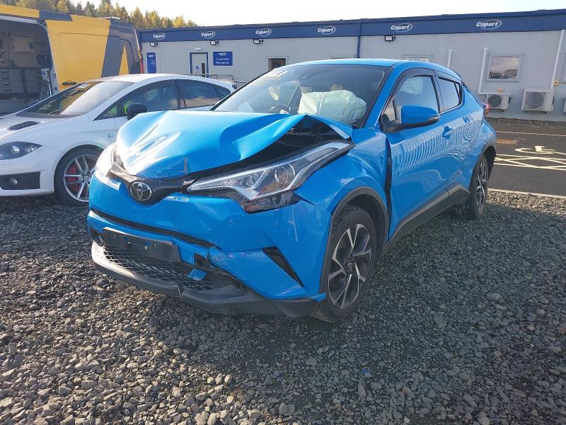 2018 TOYOTA C-HR 1.2T DESIGN 5DR for sale at Copart EAST KILBRIDE