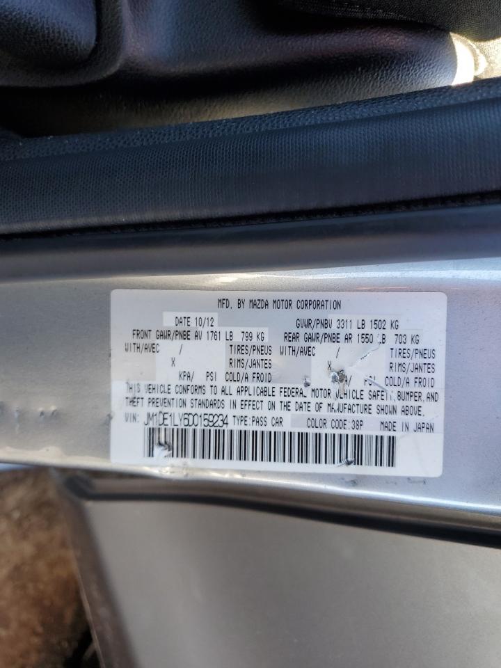 2013 Mazda Mazda2 VIN: JM1DE1LY6D0159234 Lot: 86608675