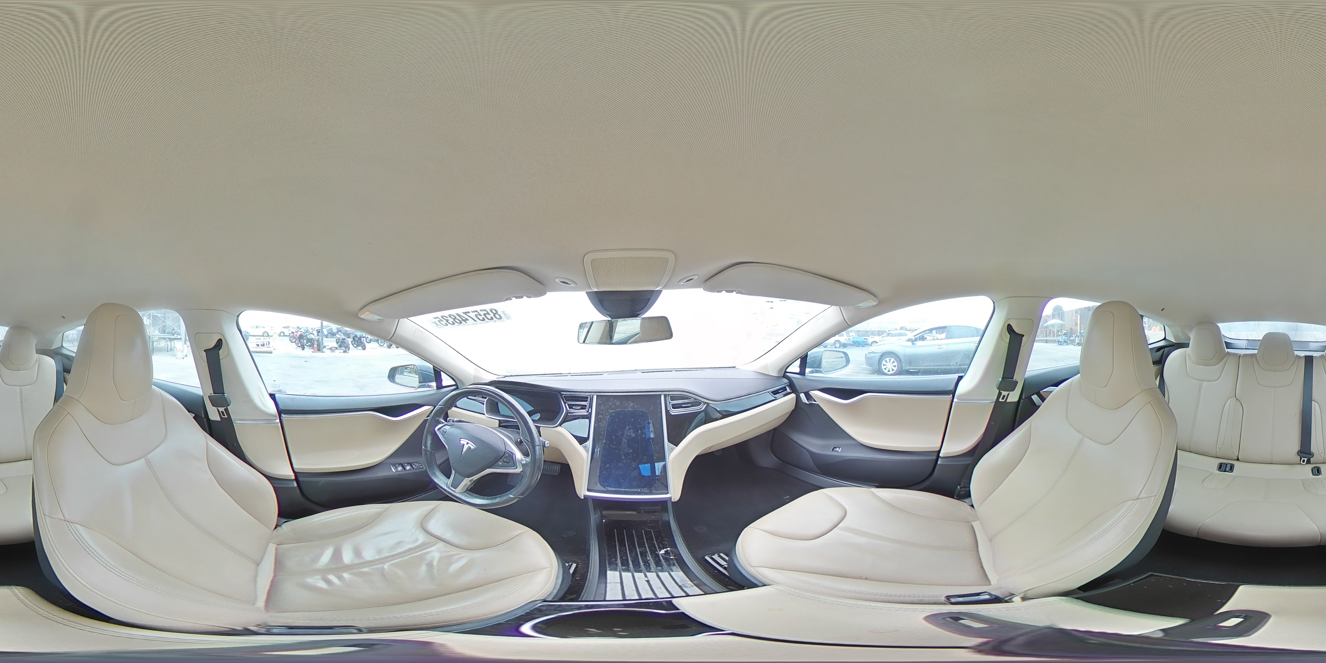 2014 Tesla Model S VIN: 5YJSA1H1XEFP66819 Lot: 85574835