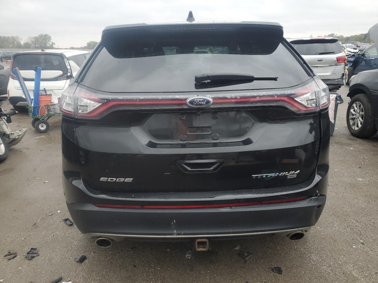 2015 Ford Edge Titanium VIN: 2FMPK4K80FBB67108 Lot: 89706745