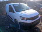 2019 PEUGEOT PARTNER PROFESSIONAL L1 B  for sale at Copart BRISTOL