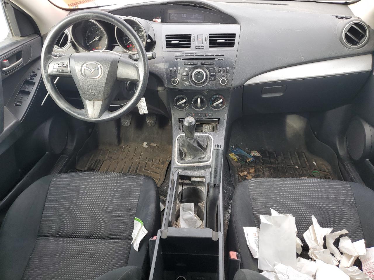 2013 Mazda 3 I VIN: JM1BL1TF4D1701596 Lot: 86885345
