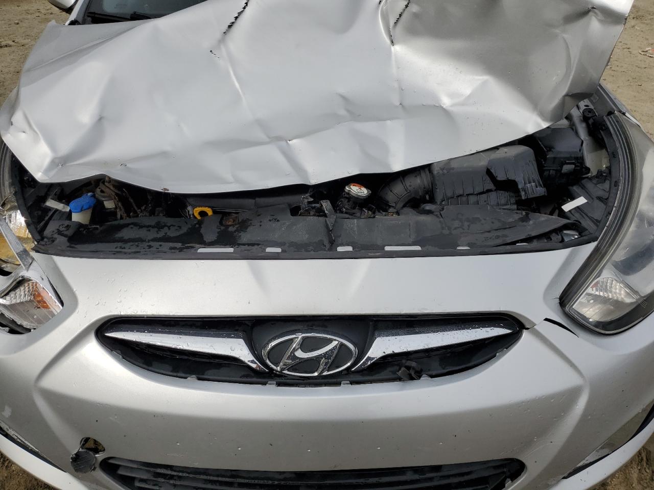 2012 Hyundai Accent Gls VIN: KMHCT5AE6CU039955 Lot: 90065995