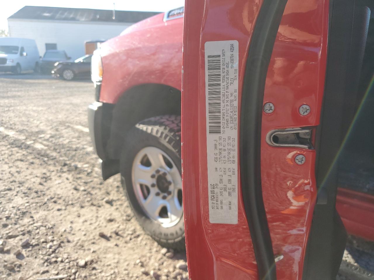 2020 Ram 2500 Tradesman VIN: 3C6UR5CJ4LG163766 Lot: 89616035