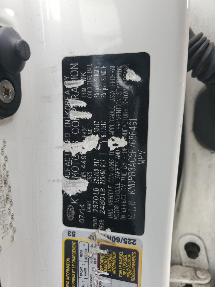 2015 Kia Sportage Lx VIN: KNDPB3AC5F7686491 Lot: 85559025