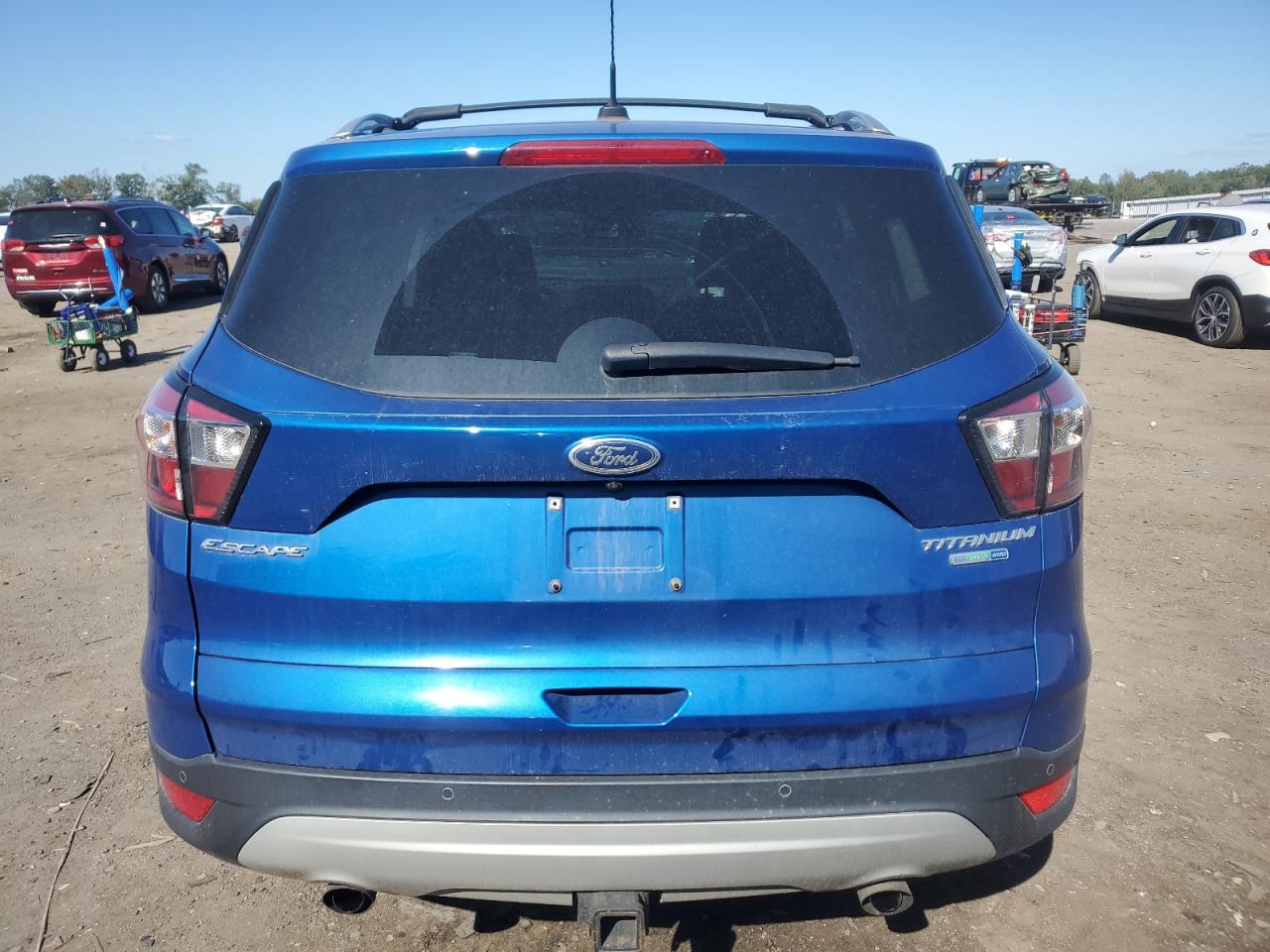 2017 Ford Escape Titanium VIN: 1FMCU9J92HUD91297 Lot: 84936635