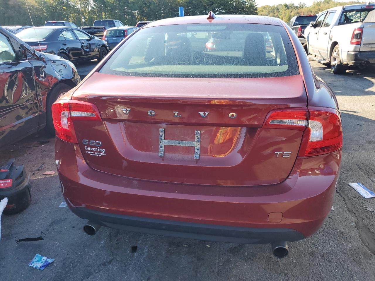 2012 Volvo S60 T5 VIN: YV1622FS3C2111590 Lot: 83800875