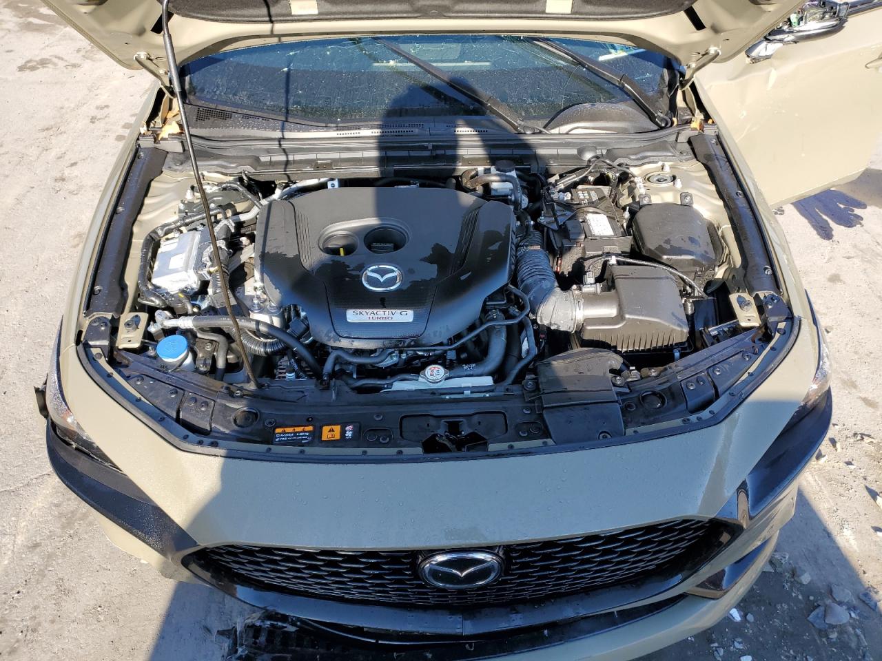 2025 Mazda 3 Carbon Turbo VIN: 3MZBPBXYXSM477740 Lot: 89851395