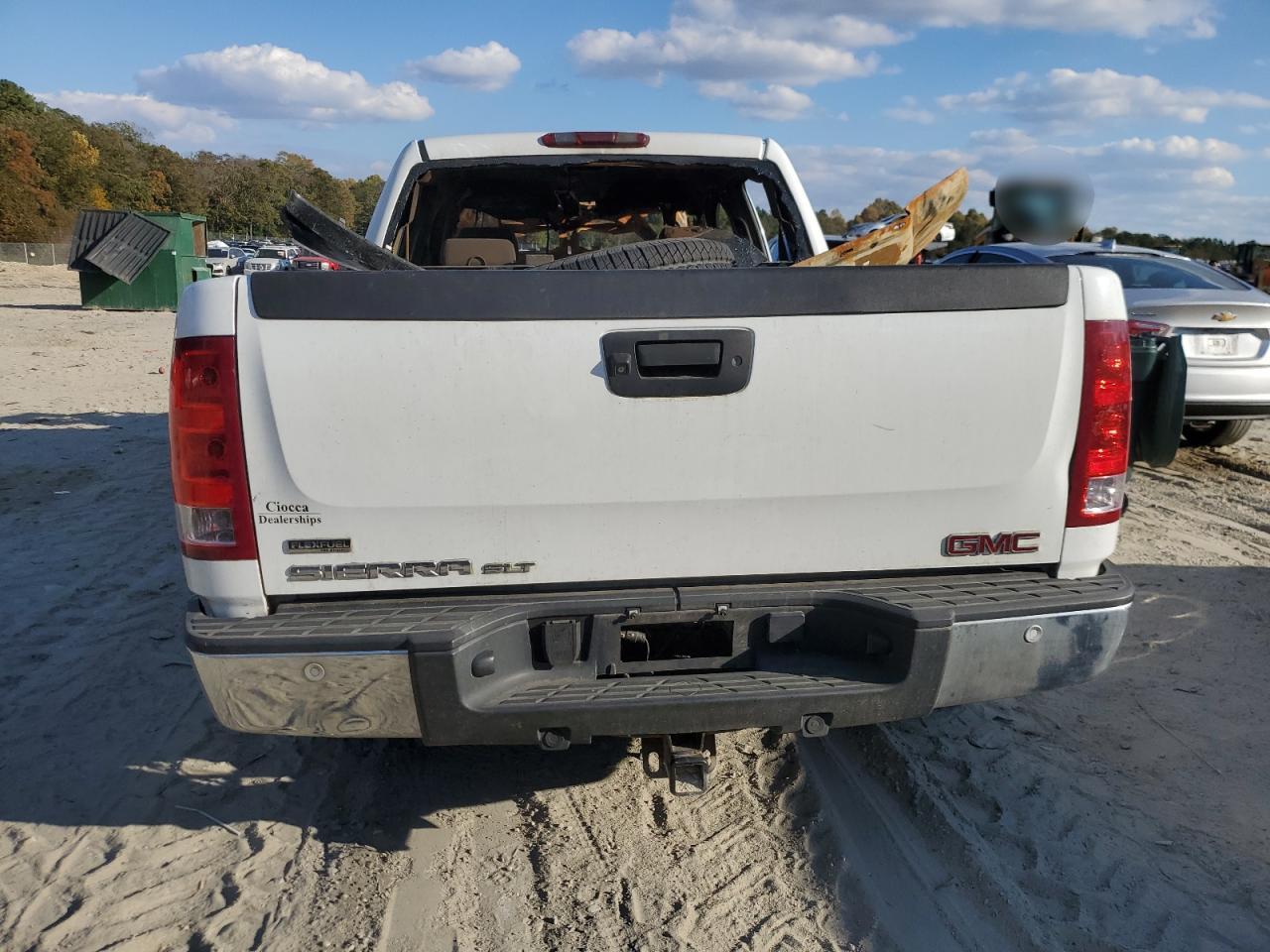 2011 GMC Sierra K1500 Slt VIN: 3GTP2WE21BG386559 Lot: 87435045