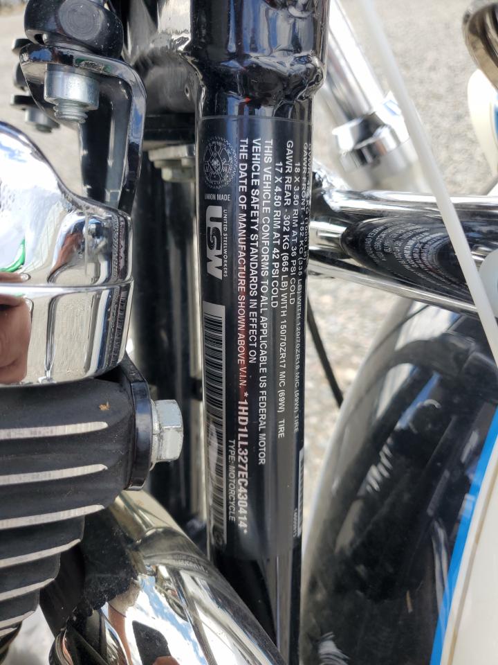 2014 Harley-Davidson Xl1200 T VIN: 1HD1LL327EC430414 Lot: 86158975