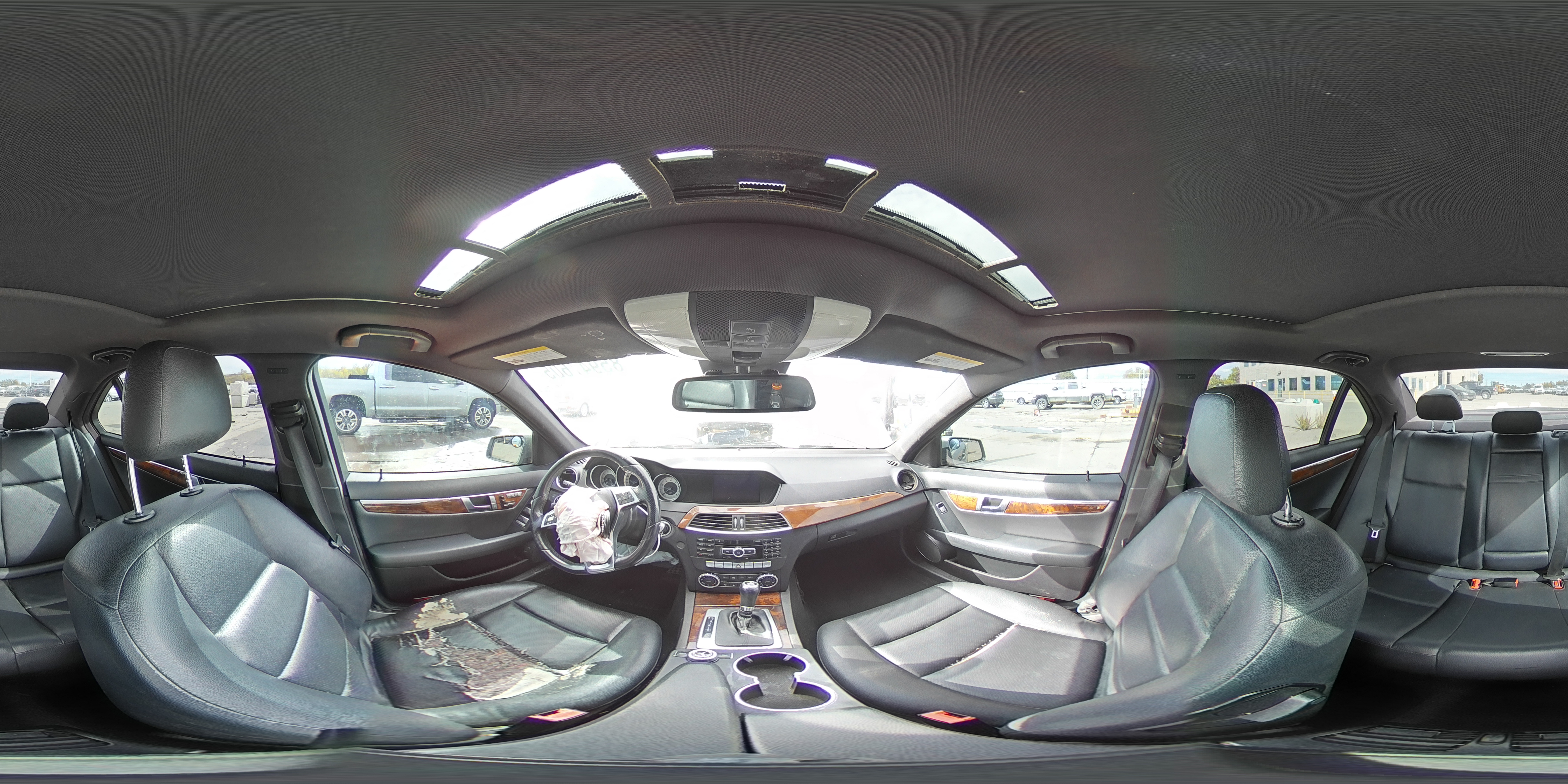 2012 Mercedes-Benz C 250 VIN: WDDGF4HB7CR195613 Lot: 85947605