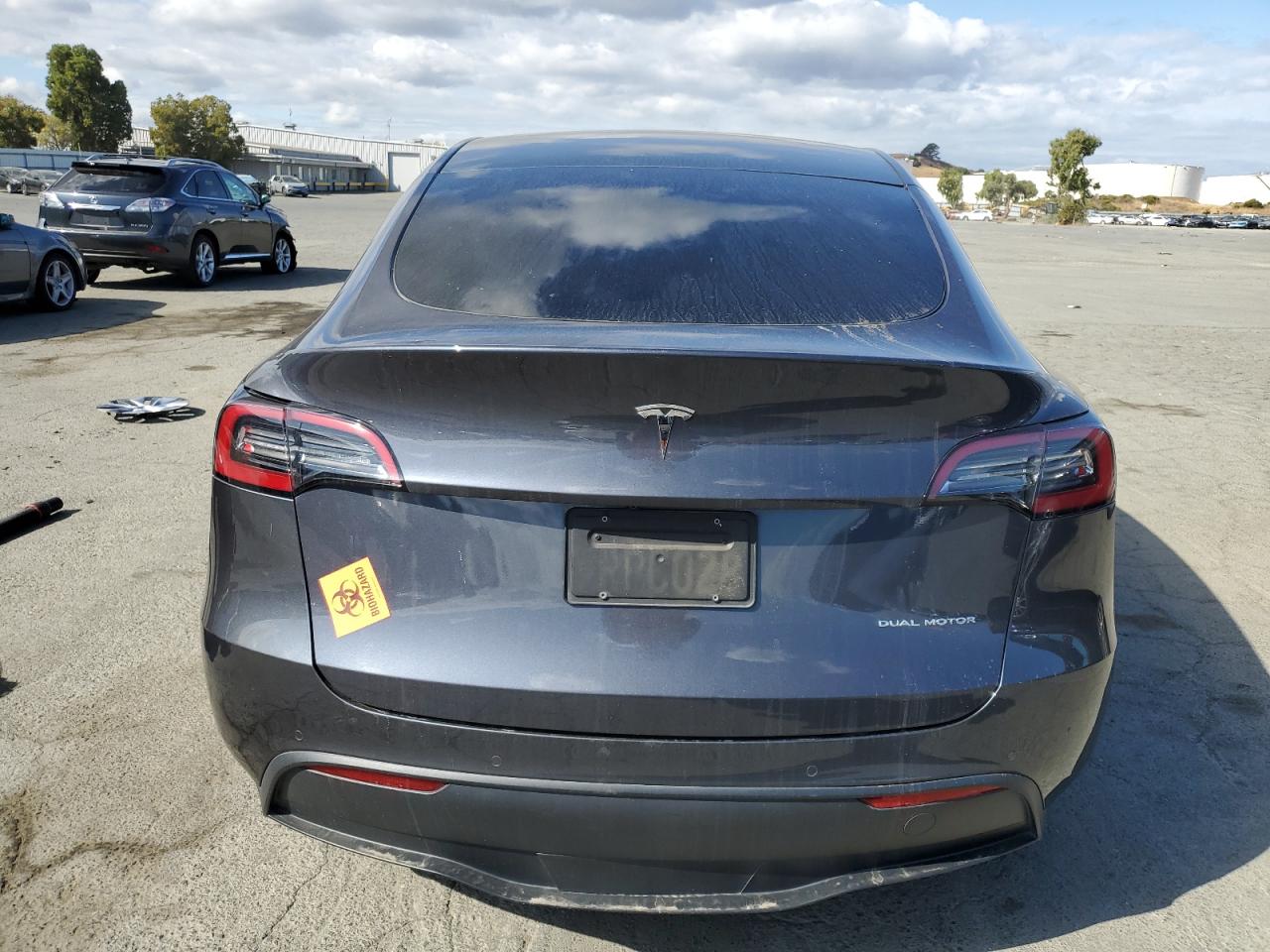 2022 Tesla Model Y VIN: 7SAYGAEE2NF345566 Lot: 81694405