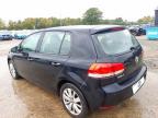 2011 VOLKSWAGEN GOLF 1.6 TDI 105 MATCH 5DR for sale at Copart COLCHESTER