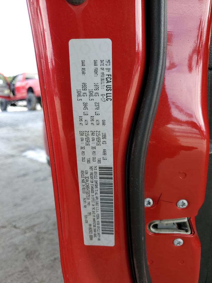 2017 Jeep Compass Sport VIN: 3C4NJCAB5HT697510 Lot: 85344635