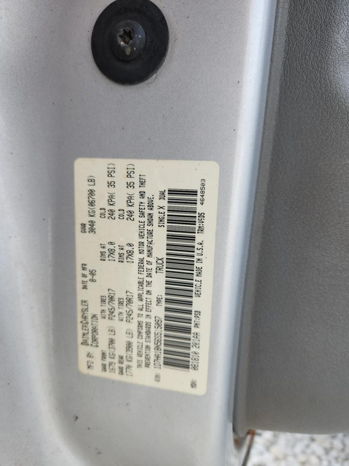 2006 Dodge Ram 1500 St VIN: 1D7HA18N56S515097 Lot: 85713795