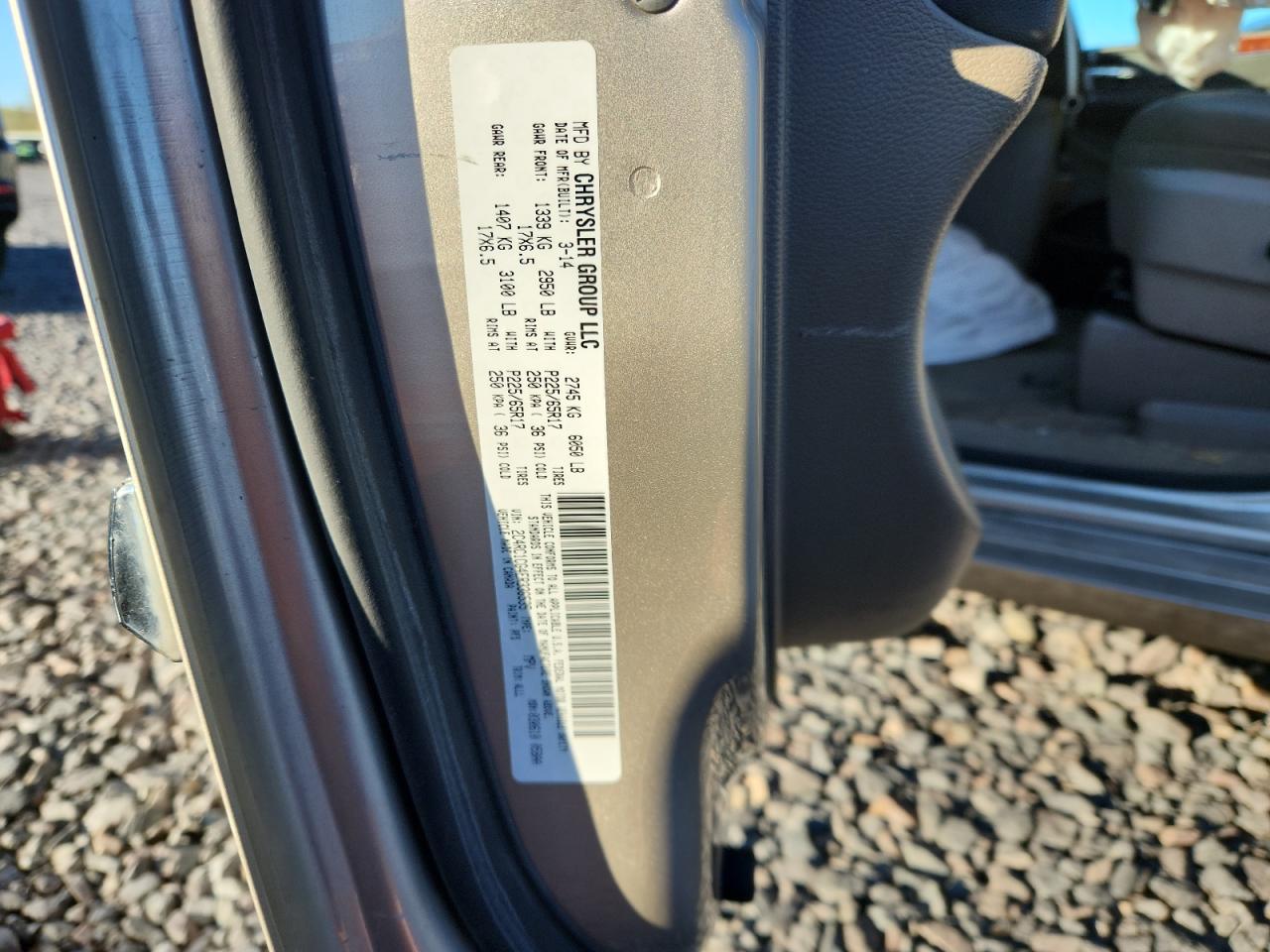 2014 Chrysler Town & Country Touring L VIN: 2C4RC1CG4ER336535 Lot: 82711445