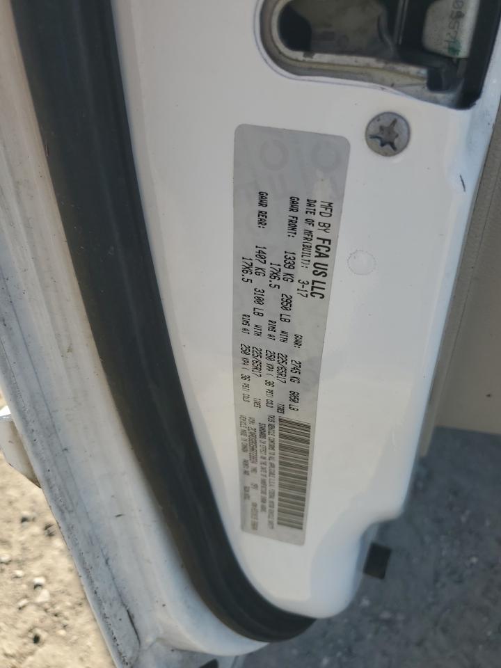 2017 Dodge Grand Caravan Se VIN: 2C4RDGBG5HR728834 Lot: 84056335