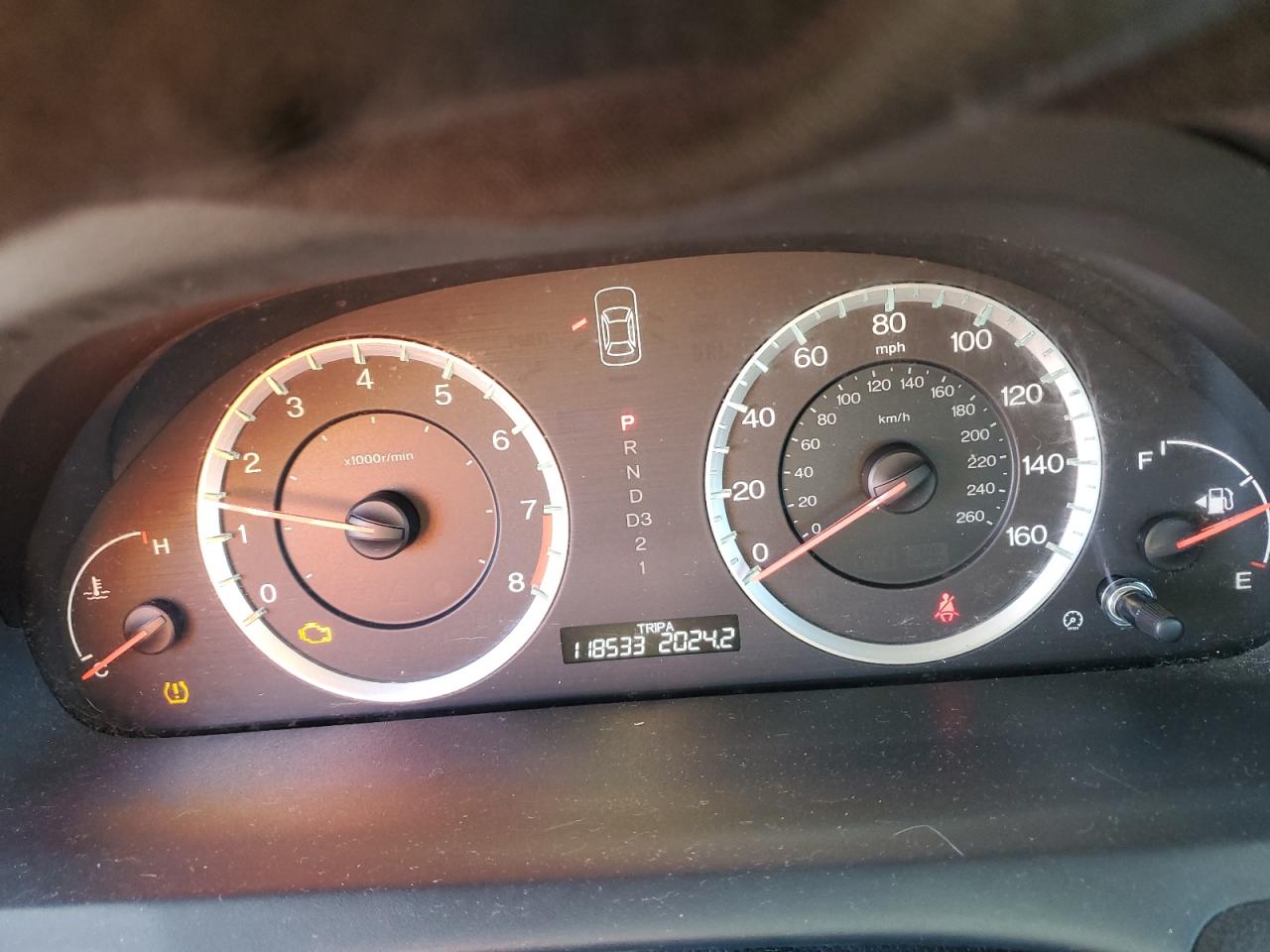 2008 Honda Accord Ex VIN: 1HGCP26798A156019 Lot: 85701035