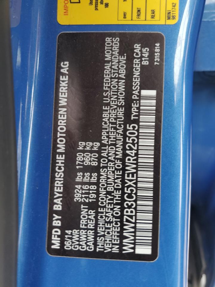 2014 Mini Cooper Countryman VIN: WMWZB3C5XEWR42505 Lot: 86675845