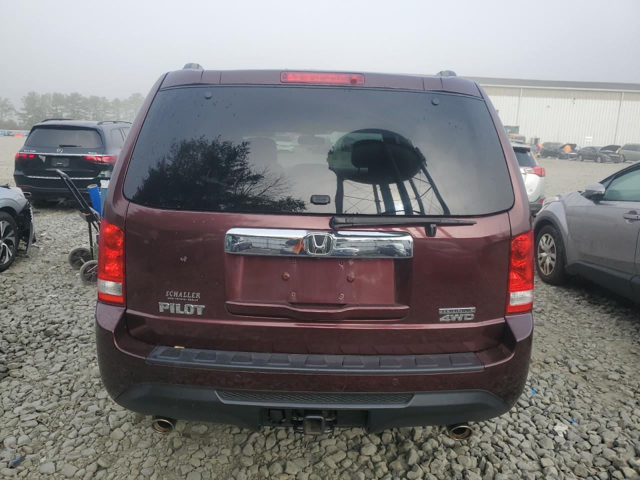 2012 Honda Pilot Touring VIN: 5FNYF4H90CB063956 Lot: 82216955
