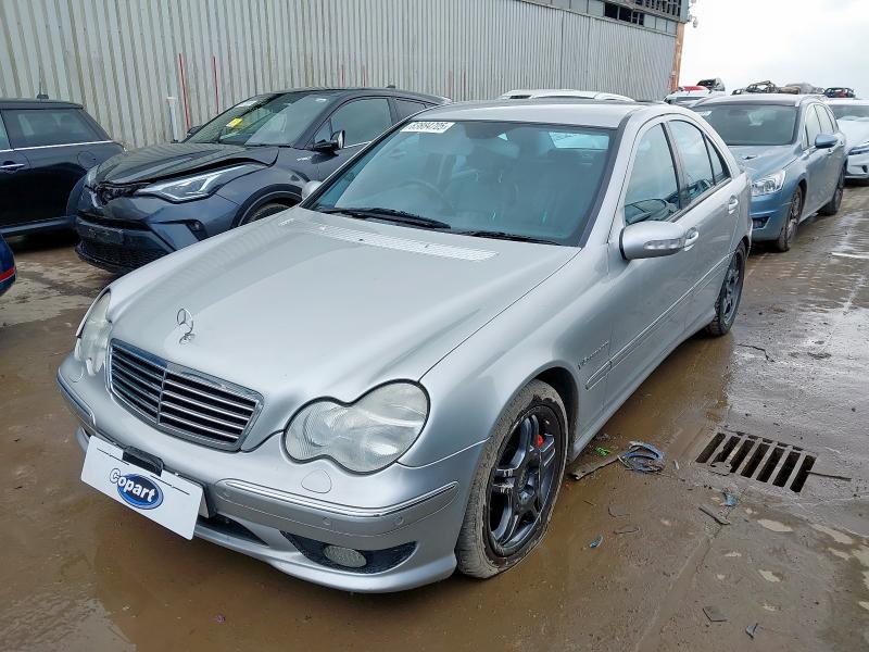 2002 MERCEDES C32 AMG  for sale at Copart PETERLEE