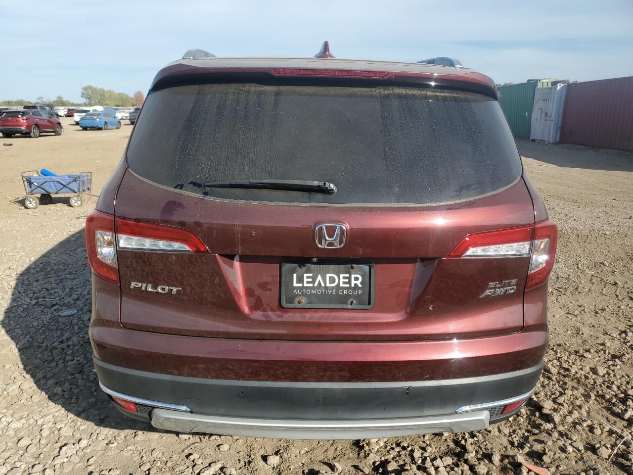 2019 Honda Pilot Elite VIN: 5FNYF6H00KB092840 Lot: 81975255