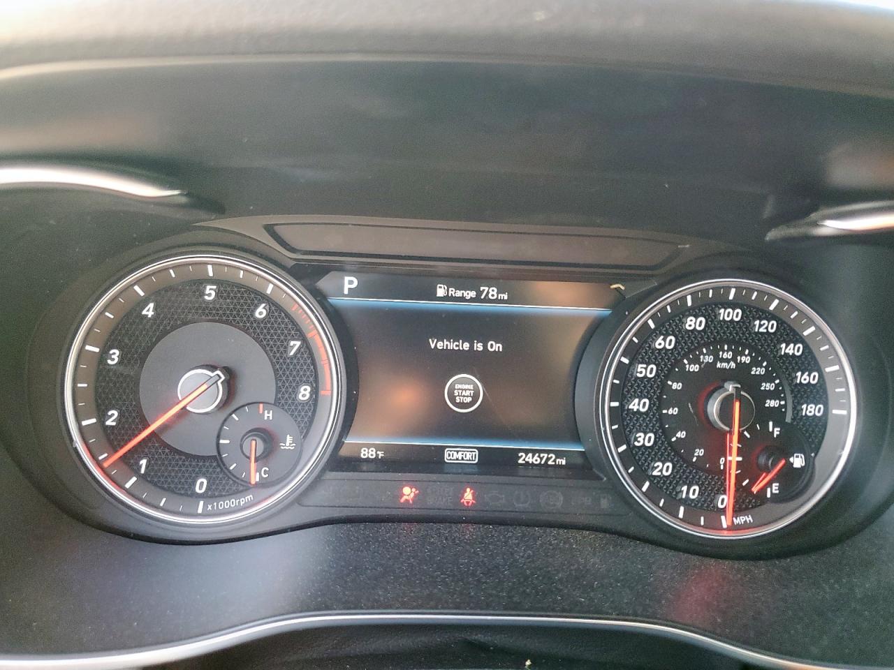 2021 Genesis G70 VIN: KMTG74LE8MU070371 Lot: 86273655