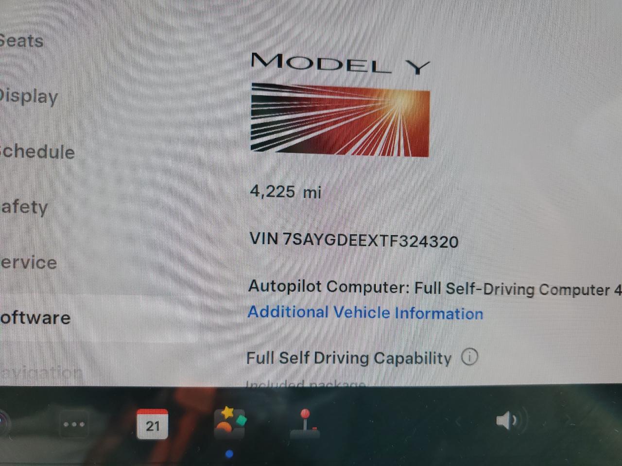 2026 Tesla Model Y VIN: 7SAYGDEEXTF324320 Lot: 87467945