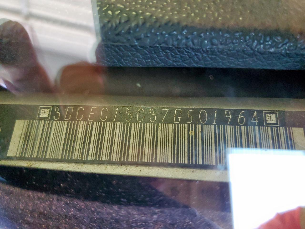 2007 Chevrolet Silverado C1500 Crew Cab VIN: 3GCEC13C37G501964 Lot: 84775635