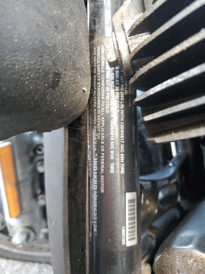 2017 Harley-Davidson Flhtk Shrine Ultra Limited VIN: 1HD1KND10HB633126 Lot: 81850615