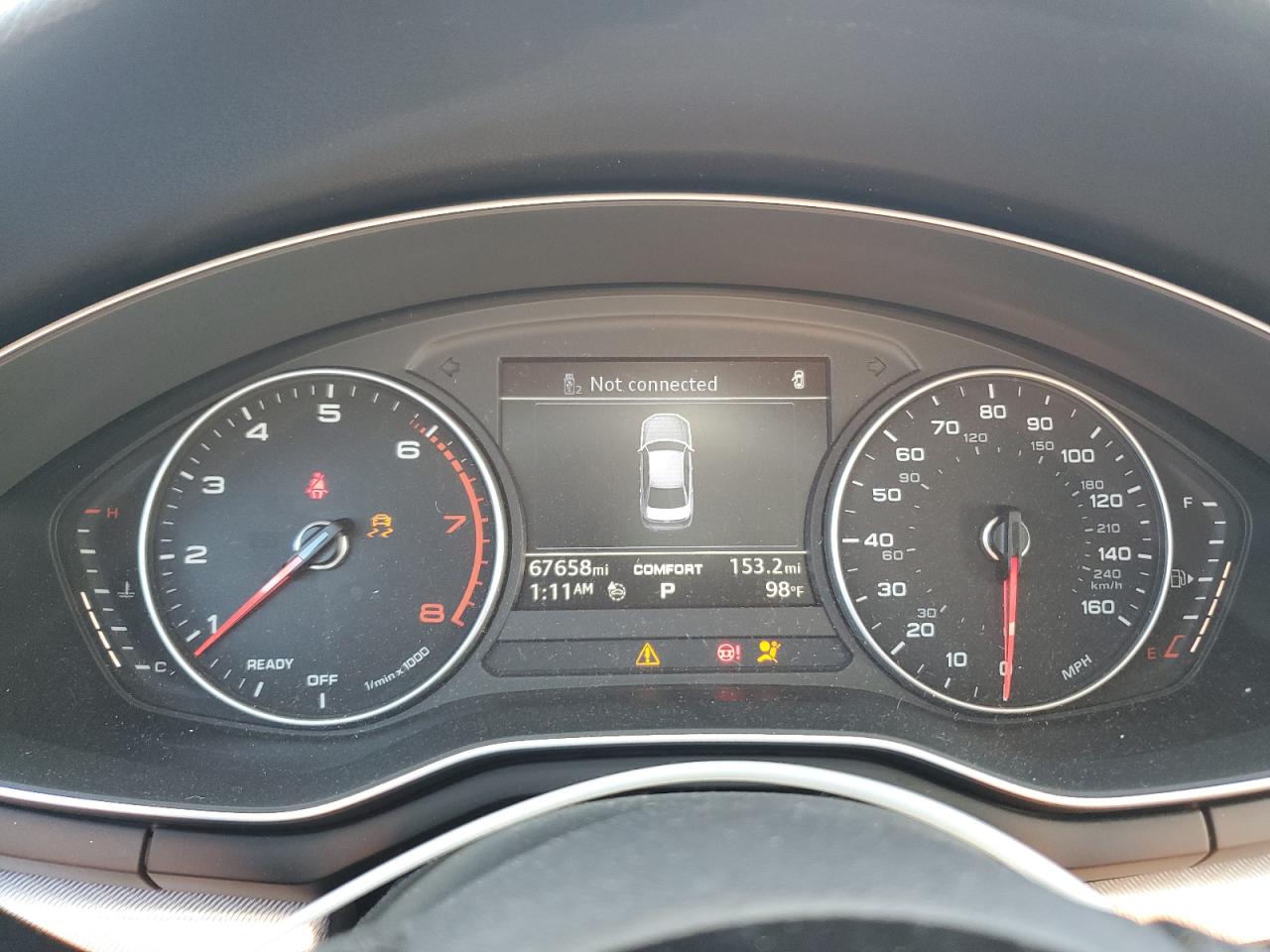 2017 Audi A4 Premium VIN: WAUGNAF42HN001078 Lot: 90698455