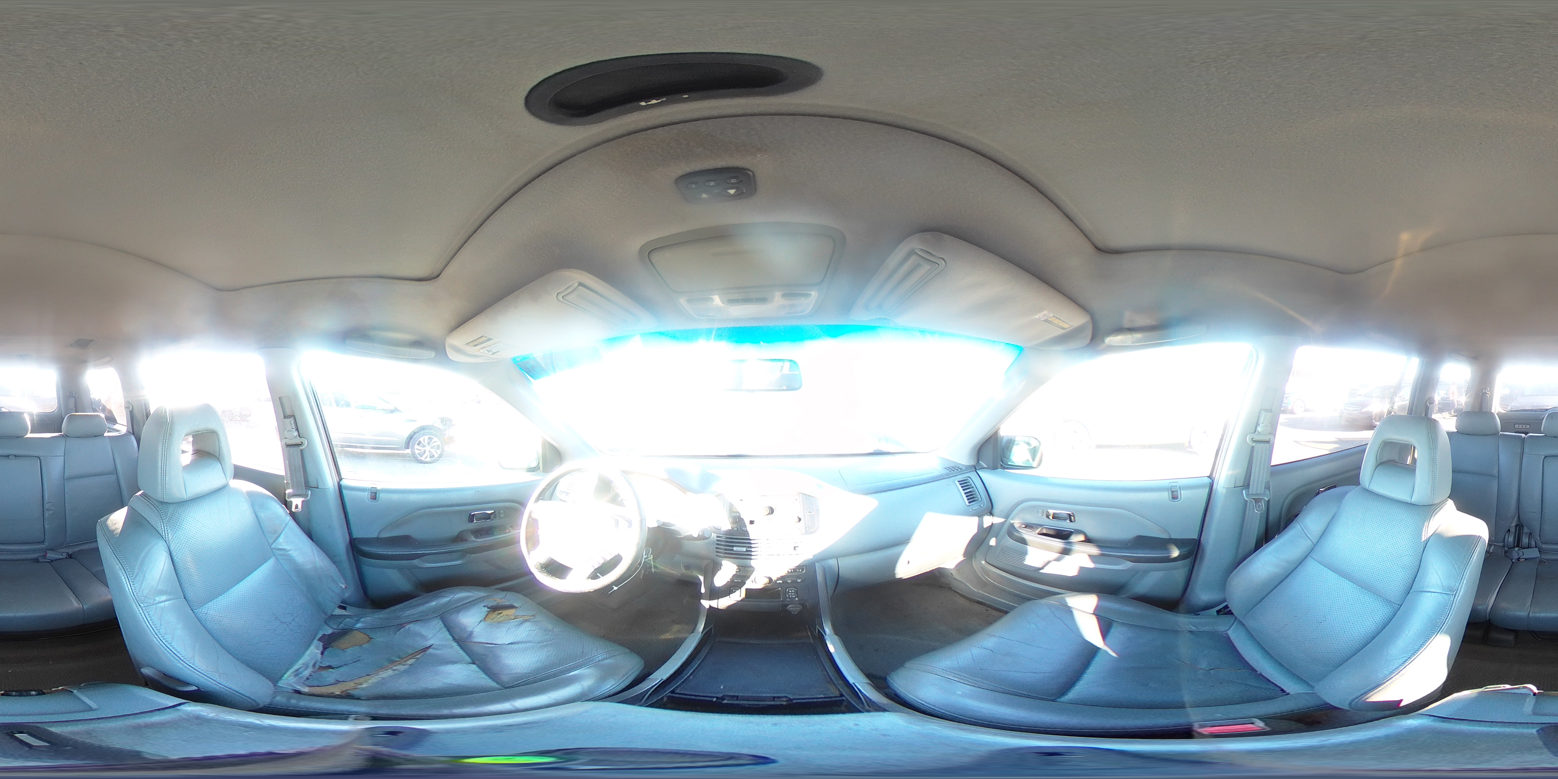 2004 Honda Pilot Exl VIN: 2HKYF18544H510738 Lot: 89633545