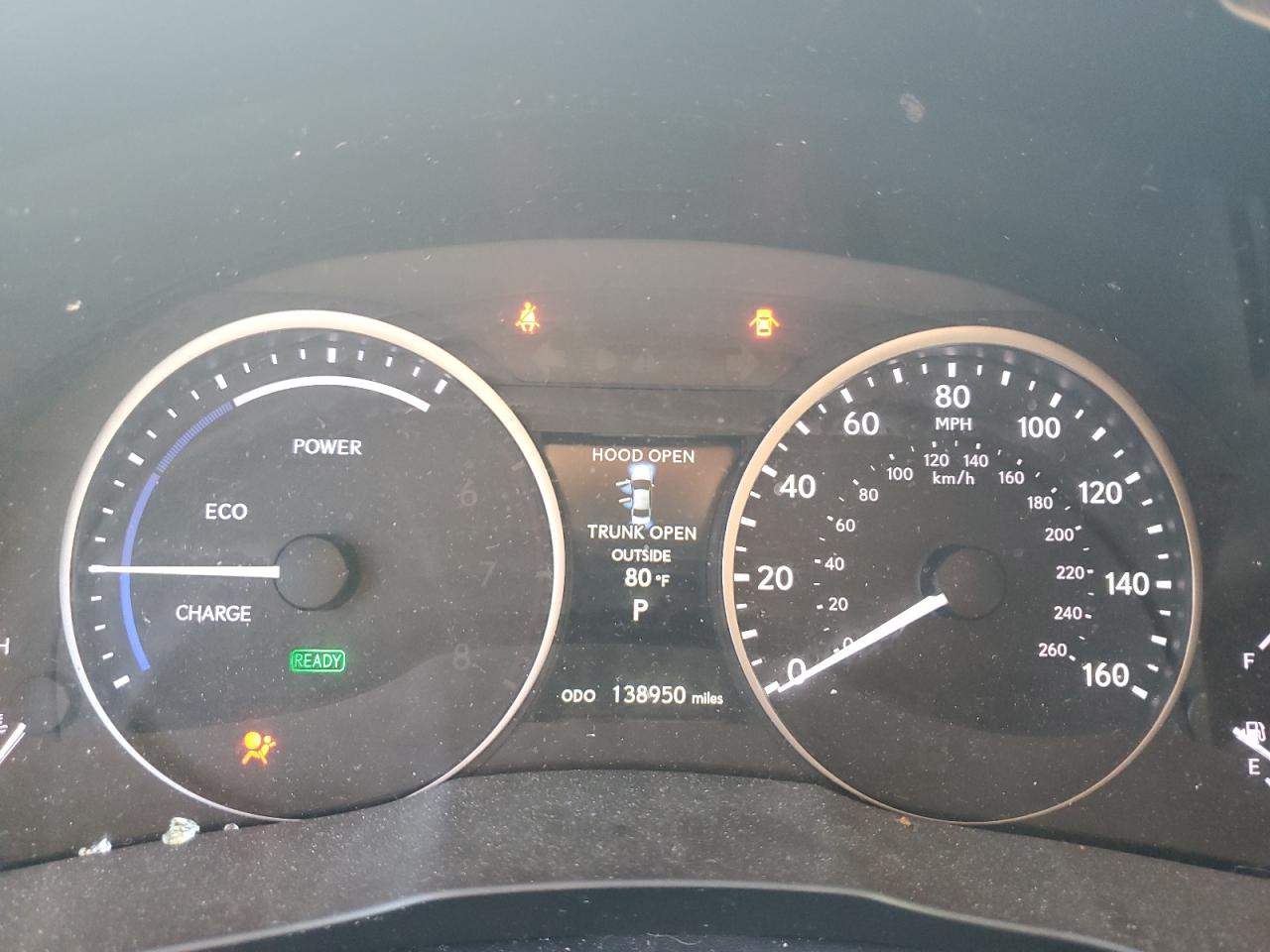 2013 Lexus Es 300H VIN: JTHBW1GGXD2021320 Lot: 69469395