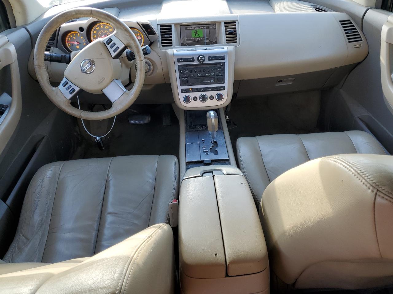 2007 Nissan Murano Sl VIN: JN8AZ08W17W659591 Lot: 85852375