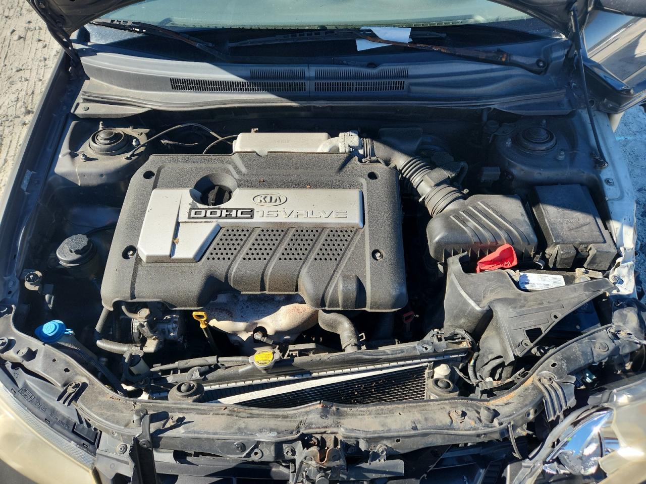 2005 Kia Spectra Lx VIN: KNAFE122555170488 Lot: 82620705