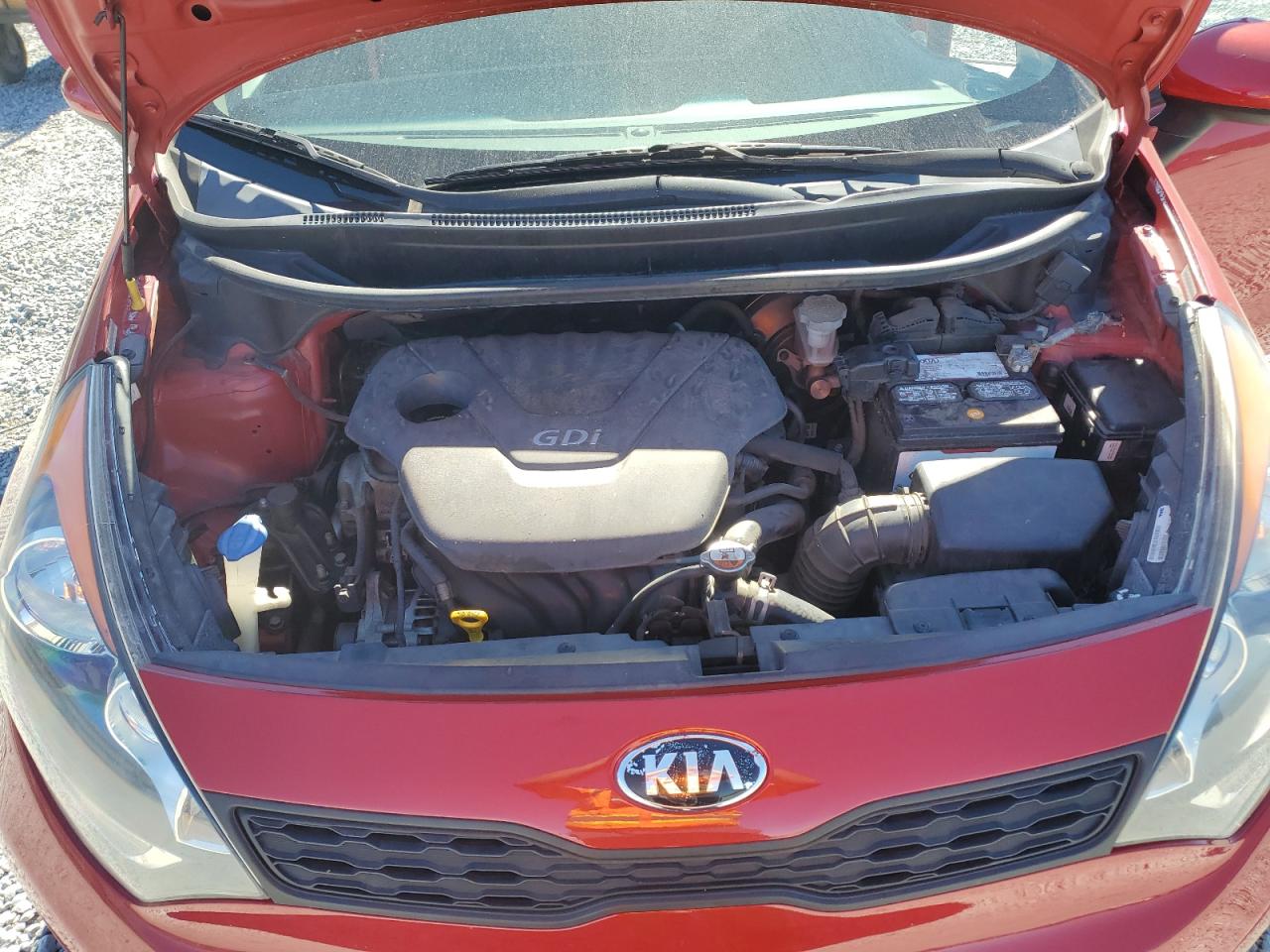 2014 Kia Rio Lx VIN: KNADM5A30E6417714 Lot: 86631395