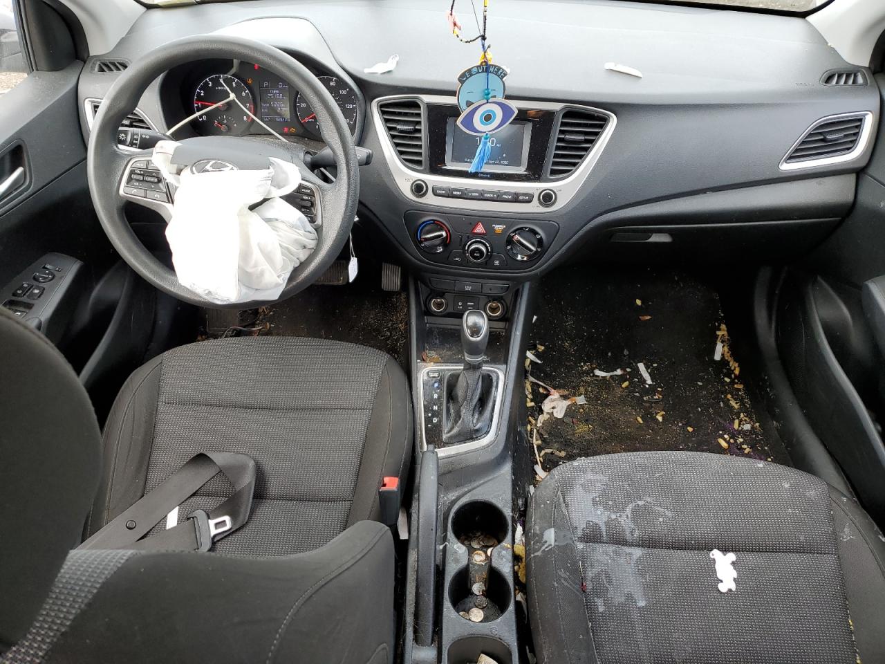 2022 Hyundai Accent Se VIN: 3KPC24A67ME129822 Lot: 89897195