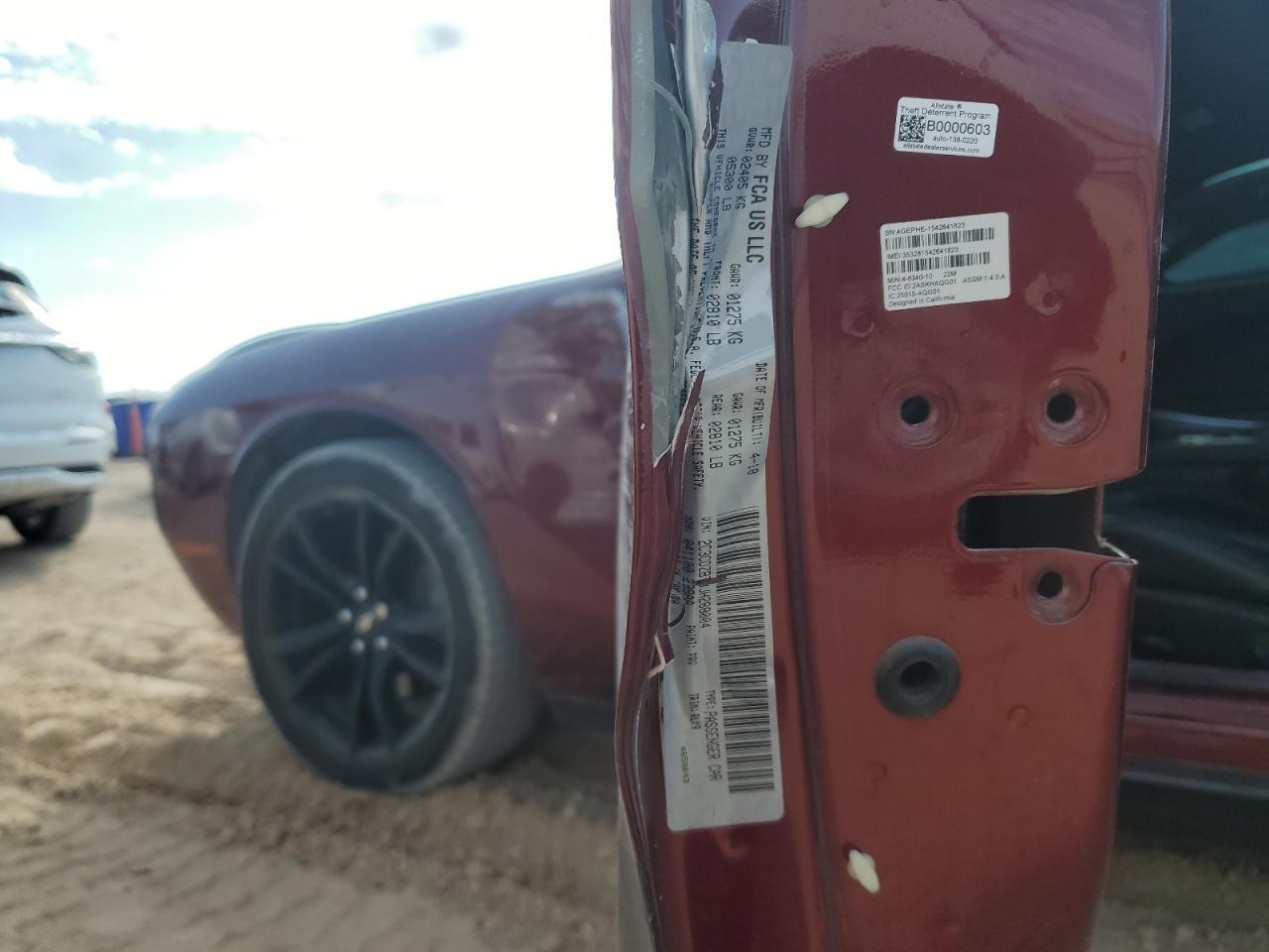 2018 Dodge Challenger R/T VIN: 2C3CDZBT0JH288004 Lot: 87073785