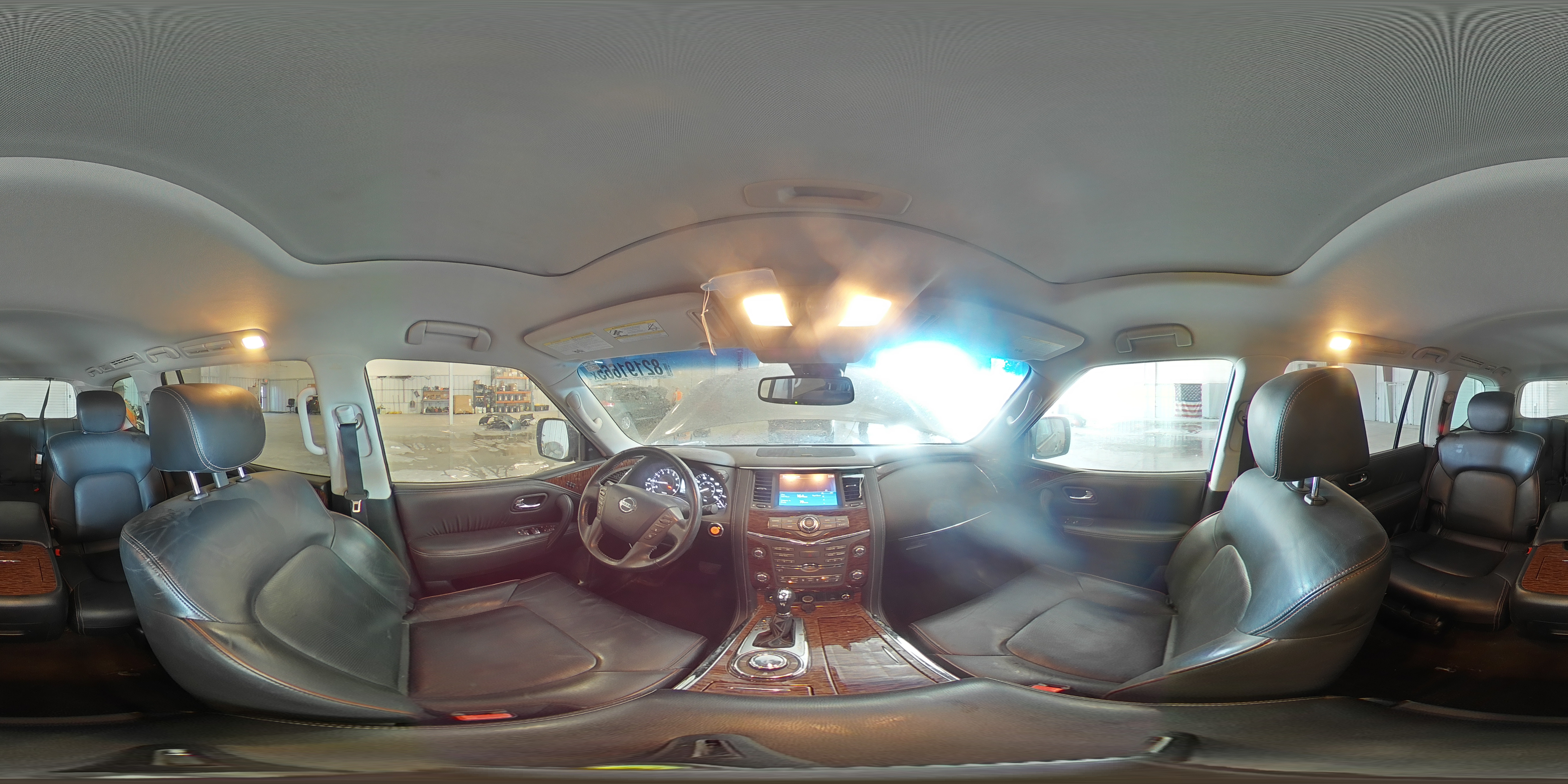 2017 Nissan Armada Platinum VIN: JN8AY2NE1H9707598 Lot: 82191665