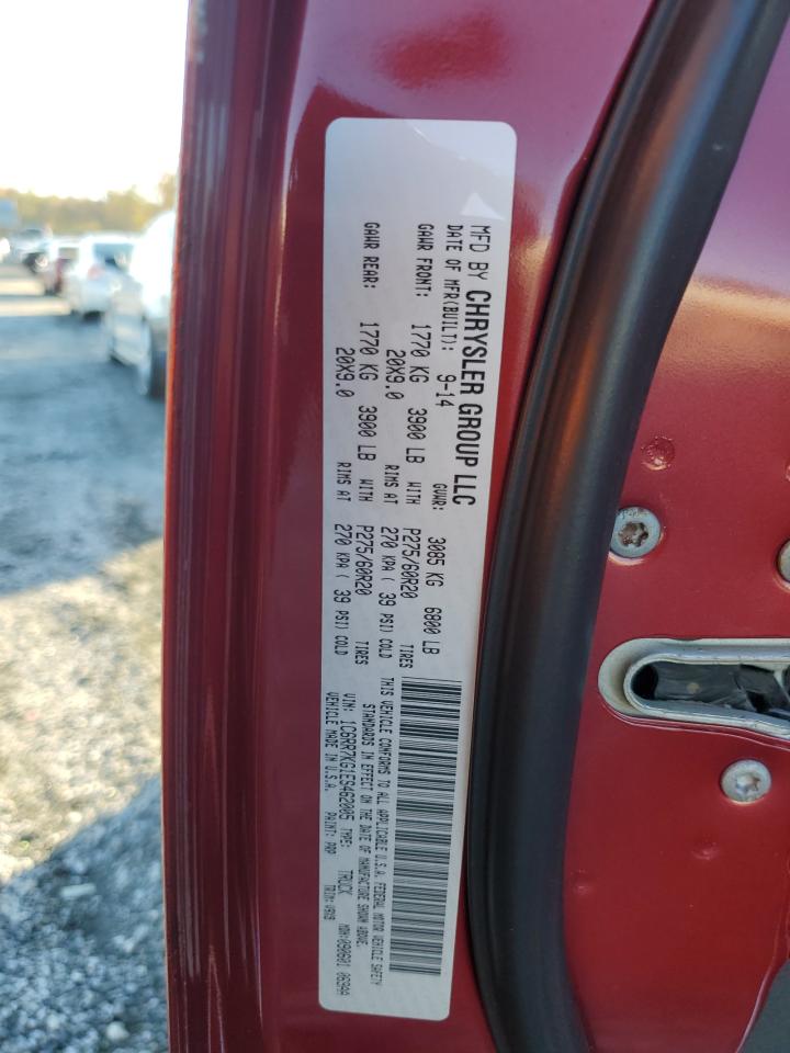 2014 Ram 1500 St VIN: 1C6RR7KG1ES462005 Lot: 90788085