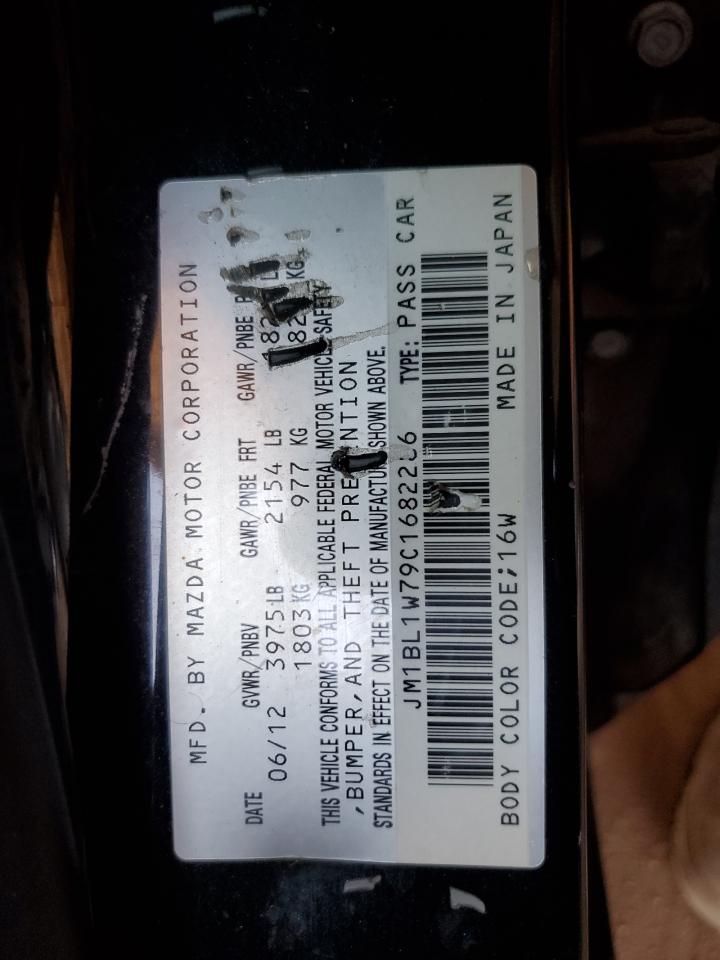 2012 Mazda 3 I VIN: JM1BL1W79C1682286 Lot: 90936735