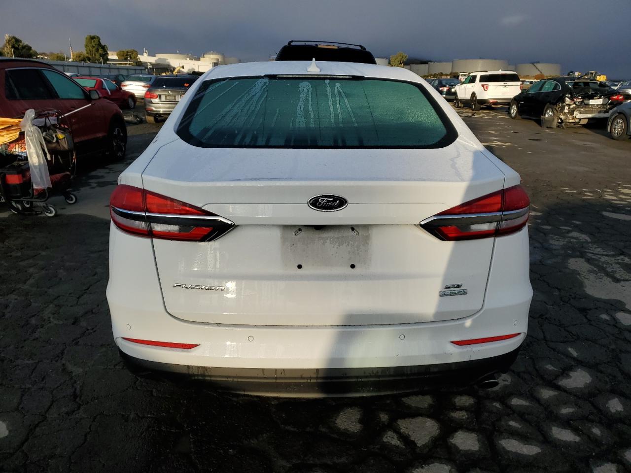 2019 Ford Fusion Se VIN: 3FA6P0HD0KR210216 Lot: 82529005