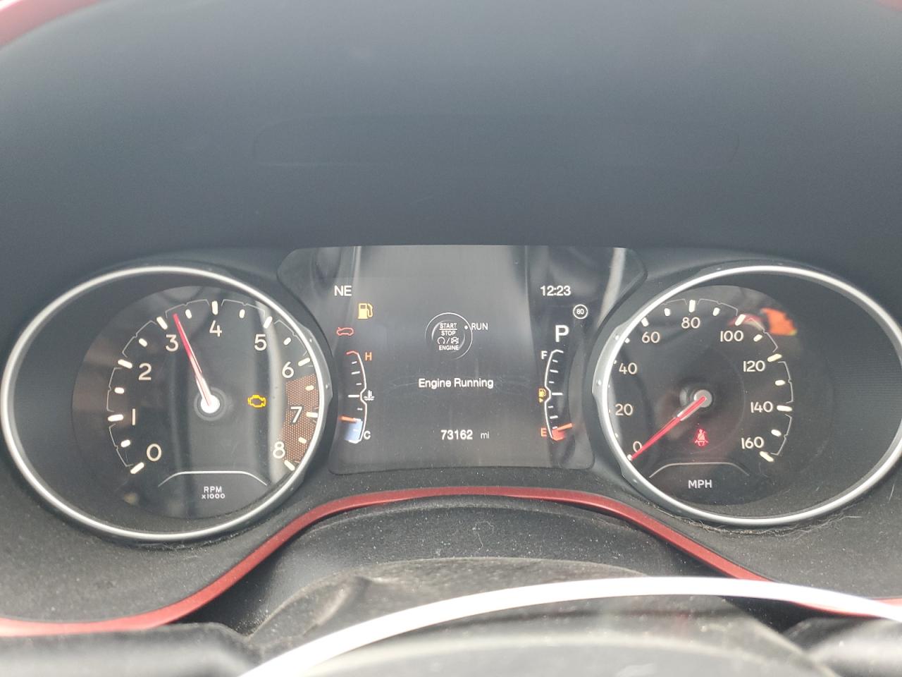 2019 Jeep Compass Trailhawk VIN: 3C4NJDDB4KT639073 Lot: 89894255